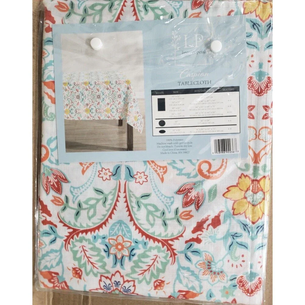 Printed Fabric Tablecloth 60